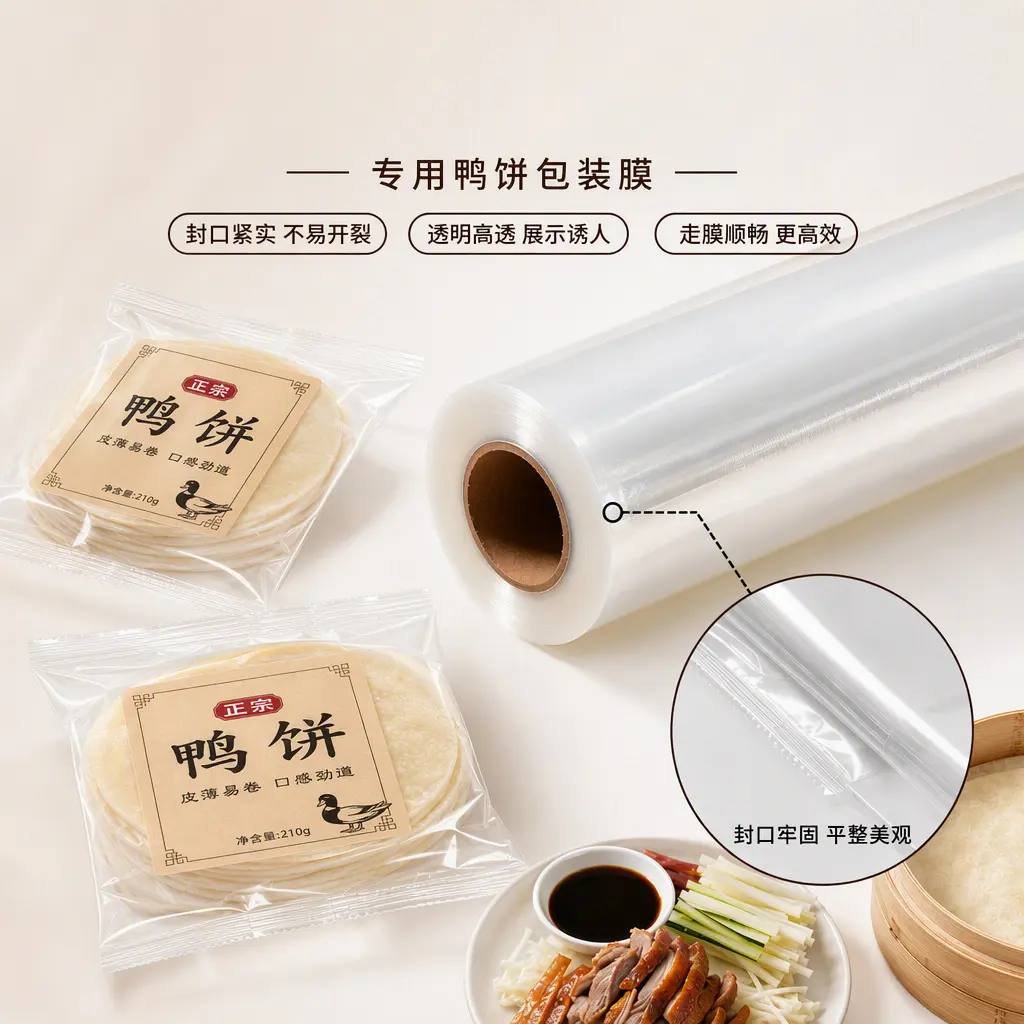 烤鸭饼包装效果